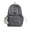 Schoolbag Mori small fresh plaid milk Huhu soft girl travel backpack high value spring new children's research small backpack