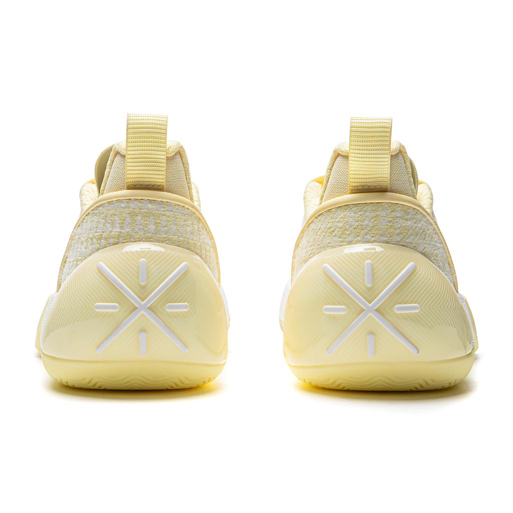 New LiNing All City 12 Encore Cushioned Slip-Resistant Lightweight Low-Top Basketball Shoes Men's Crayon Yellow ABAU051-5