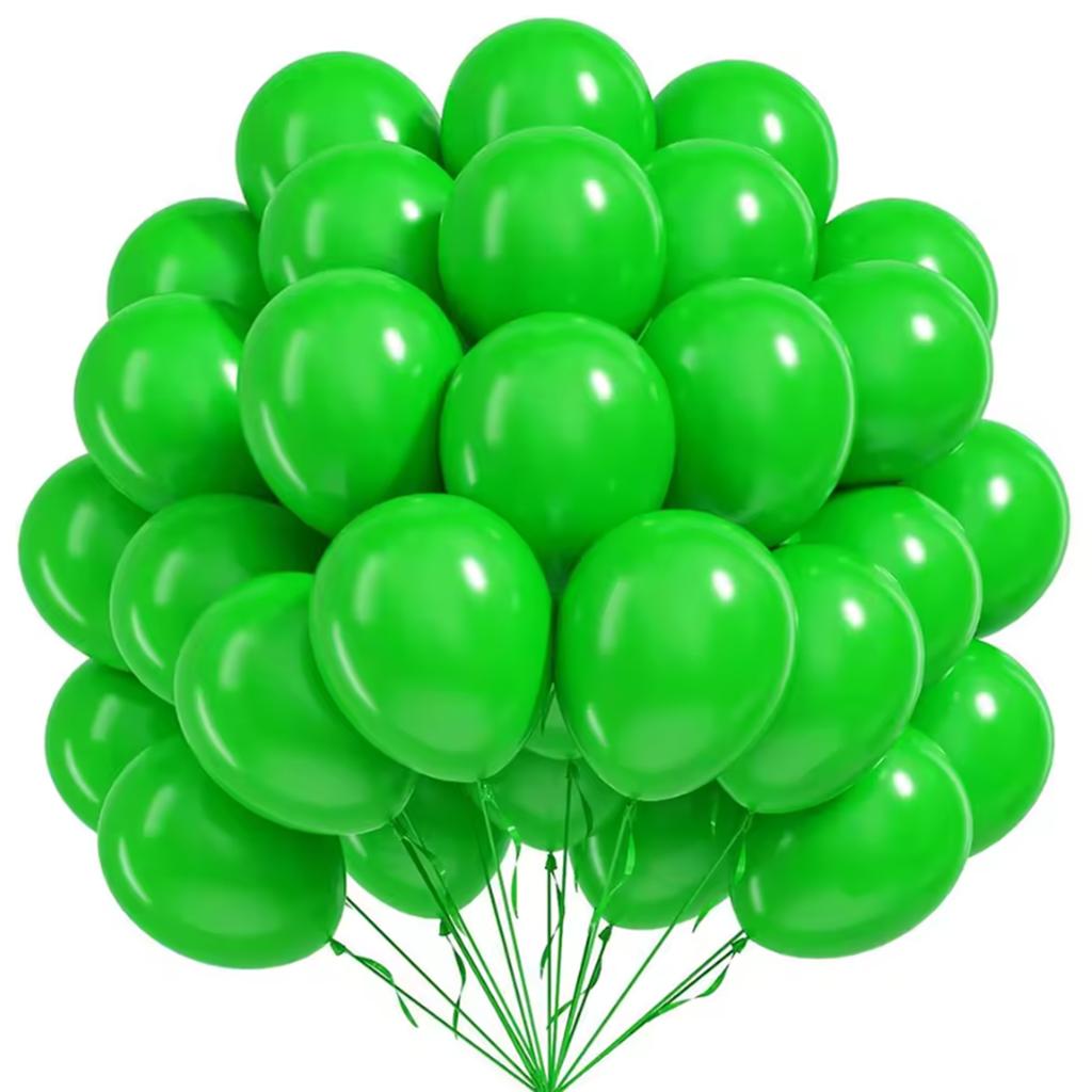10/12 inch 10/20/30/50pcs multi-color balloon set, suitable for weddings, birthdays, themed parties, family gatherings
