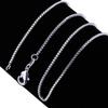 Korean Style 2MM Box Chain Necklace - Women's Simple Clavicle Chain, No Pendant, Short Necklace