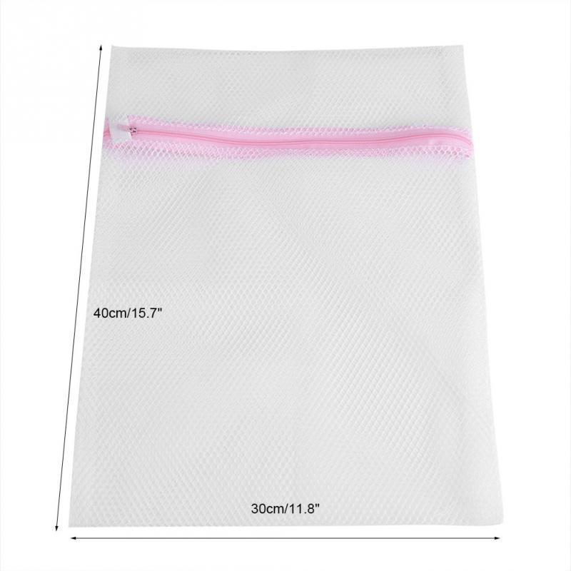 Buy Clothes Machine Laundry Bag With Zipper Nylon Mesh Net Bra Washing Bags at affordable prices