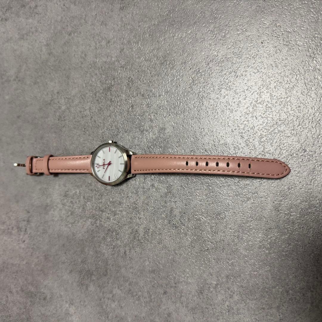 Used FURLA Watch Pink Leather Strap