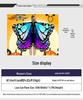 Rotating Butterfly Shawl: Halloween Belly Dance Gradient Wings Cloak