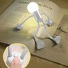 Funny Sportsman Night Light Versatile Lamp Creative Stretchable Silicone Nursery Table Lamp Kids Night Lights Cordless Lamp