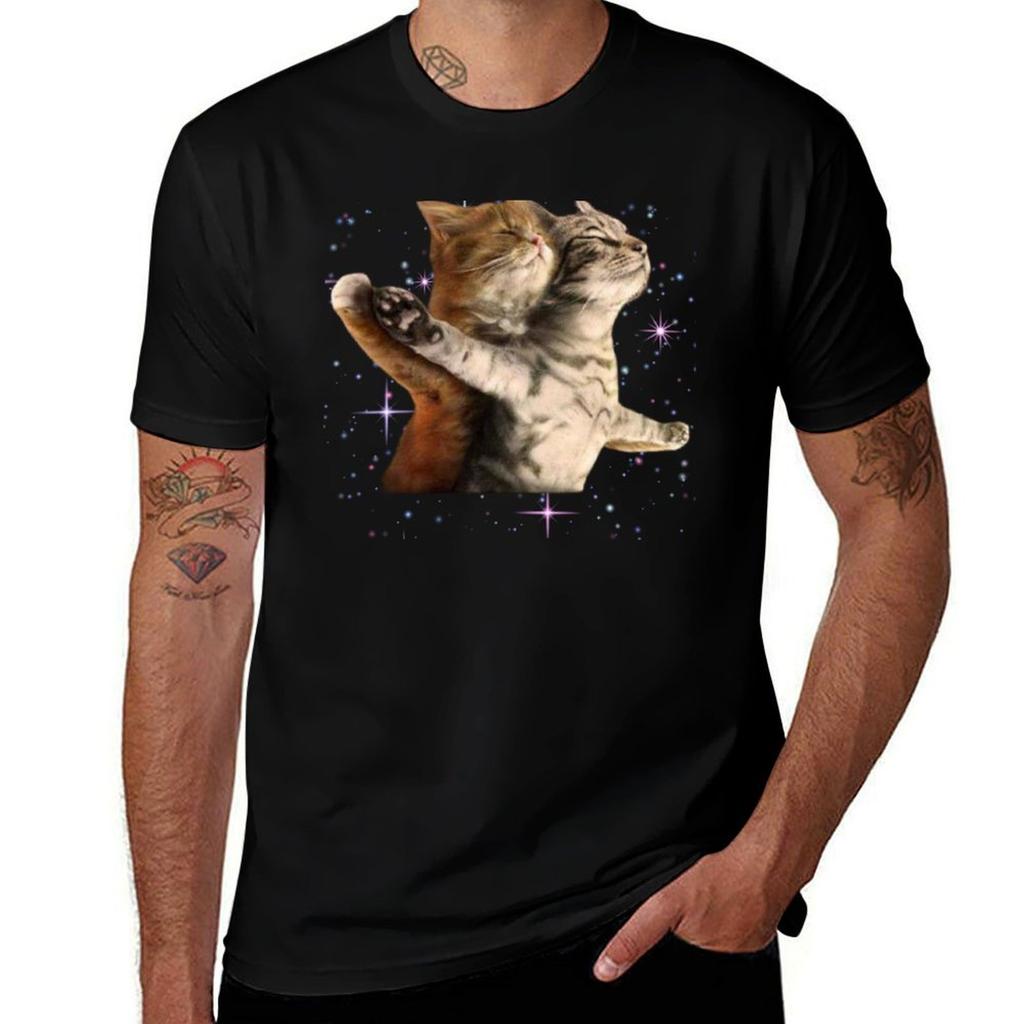 Funny Cats Ideas Tshirt Graphic Print Short Sleeve Tshirt