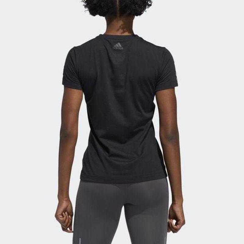 Adidas Set in Sleeve T Shirt Women's Black ED5864