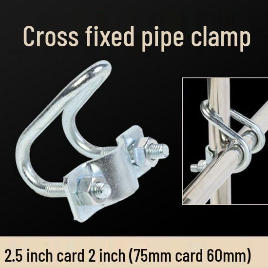 Stainless Steel Double U-Shaped Clamp for Delivery Bed/Galvanized Greenhouse Hose Tube Fastener
