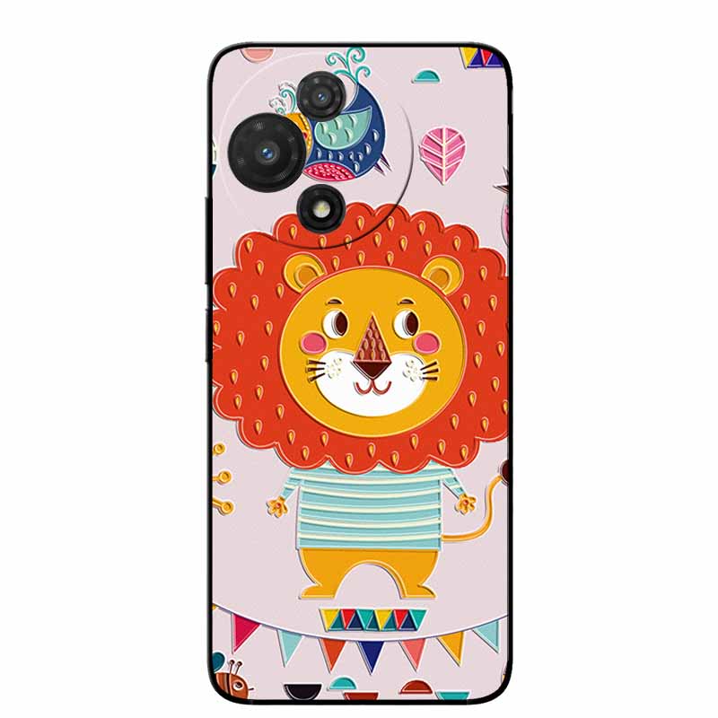 3D Cartoon Emboss Case For TCL 60R / TCL 60 SE NxtPaper Relief Embossed Retro Silicone Covers For 60 SE NXTpaper 5G Anime Bumper