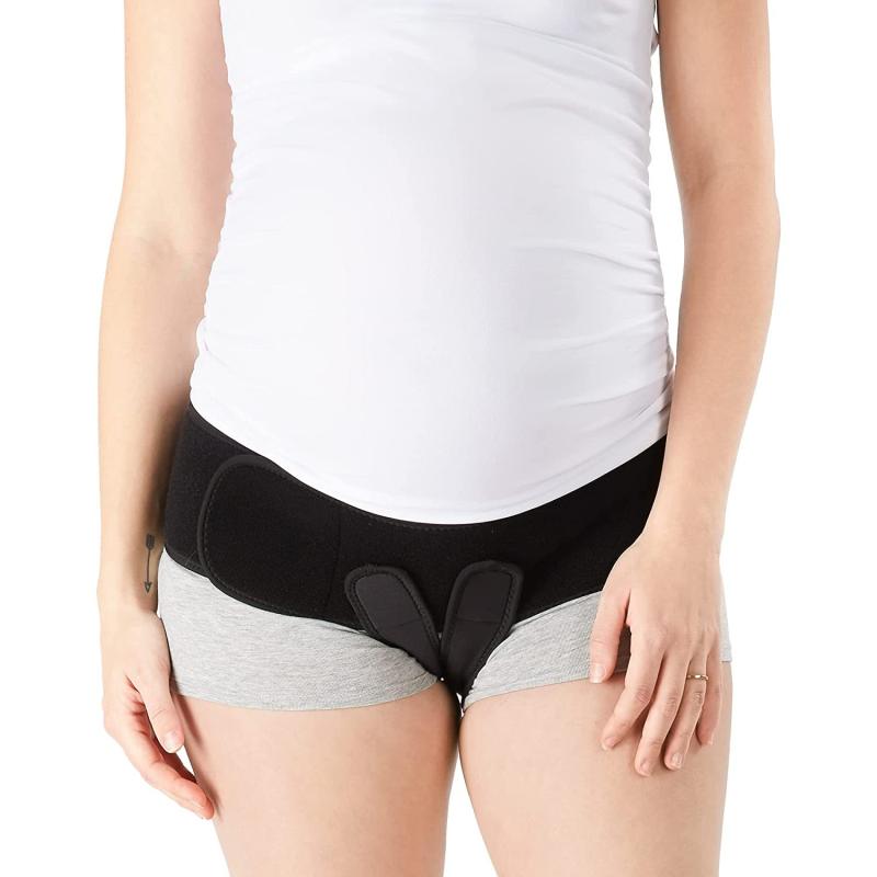 Uterus Support Belt Skin Friendly Highly Stretchy Pelvic Support Belt One Size Adjustable For Vulvar Varicosities For Pregnancy