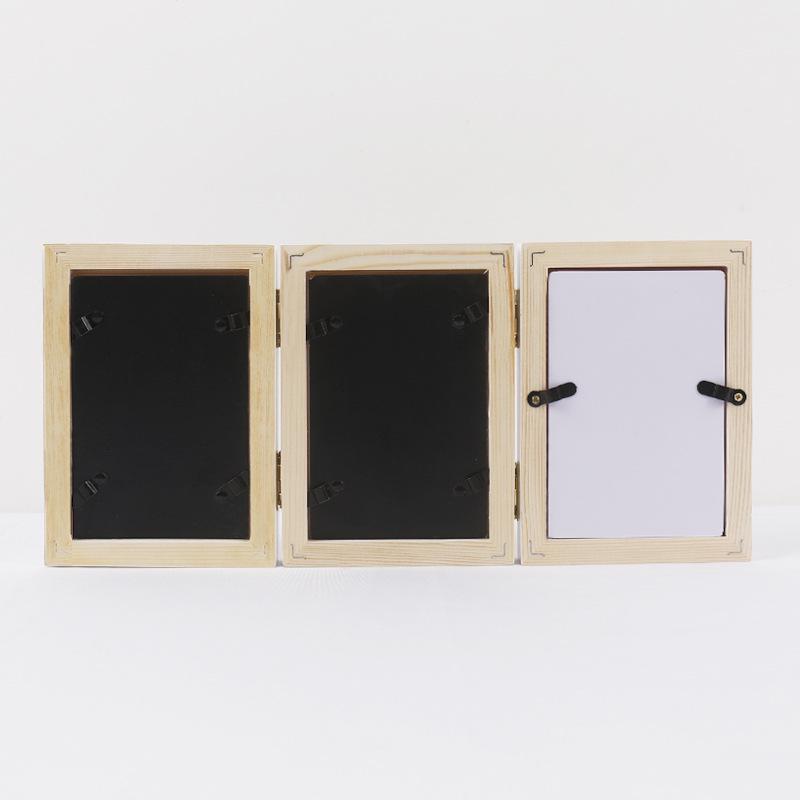 Pet Paw Print DIY Photo Frame with Handprint Clay for Cats & Dogs - Creative Souvenir Ornament