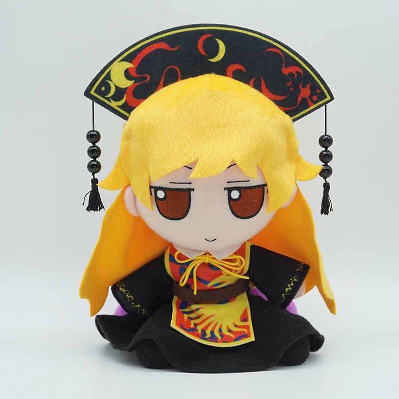 20cm Kawaii Patchouli Knowledge Plush Toy Touhou Project Plushie Anime Moriya Suwako Hakurei Reimu Stuffed Dolls Birthday Gifts