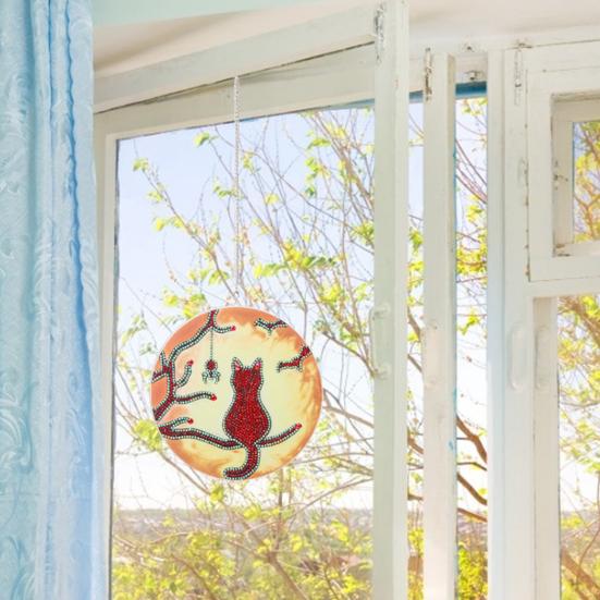 

1 комплект DIY алмазная живопись Рождественская дверная табличка яркий цвет снятие стресса навыки рук улучшить DIY ремесло дверной висячий знак B