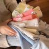 24-Year-old lace bow knitted gloves women's finger cold-proof dew finger gloves tide Korean