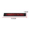 3D Metal 4MOTION Car Rear Boot Trunk Emblem Badge Sticker for Volkswagen VW Sharan Golf Passat Jetta Touareg Tiguan Polo Bora