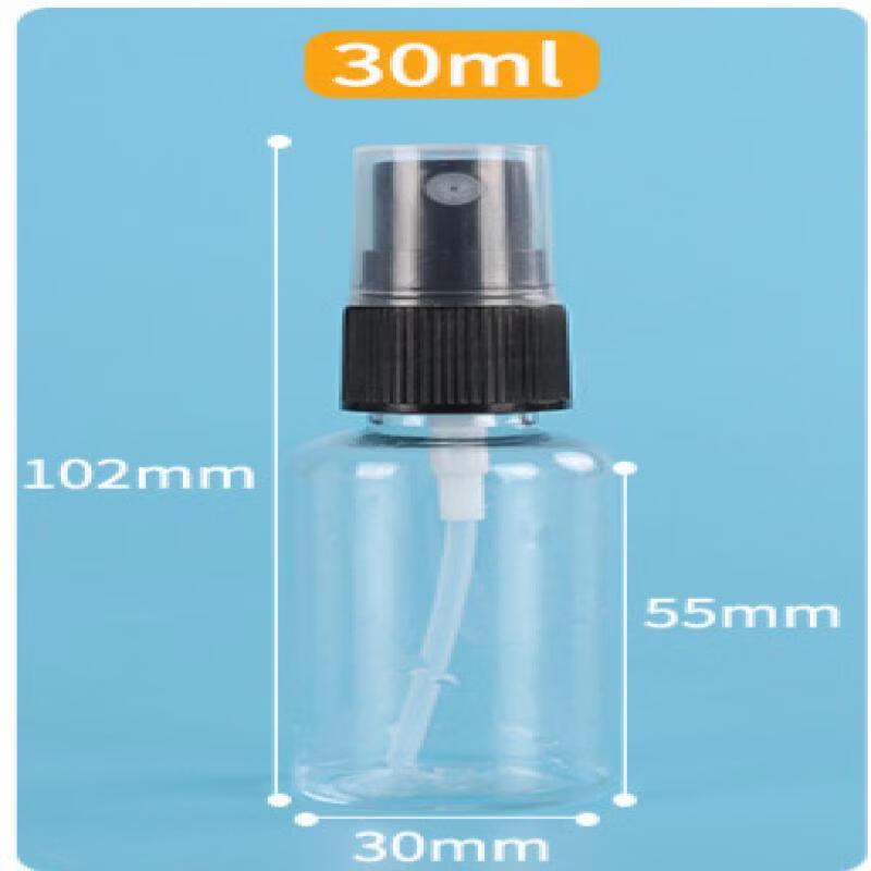 

OIMG 30ML Black Plastic Mini Spray Bottles (4-Pack)
