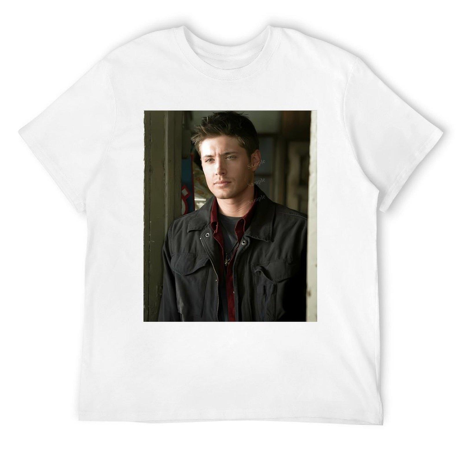 Дин Винчестер Арт Футболка заготовки футболки графические футболки мужская одежда S