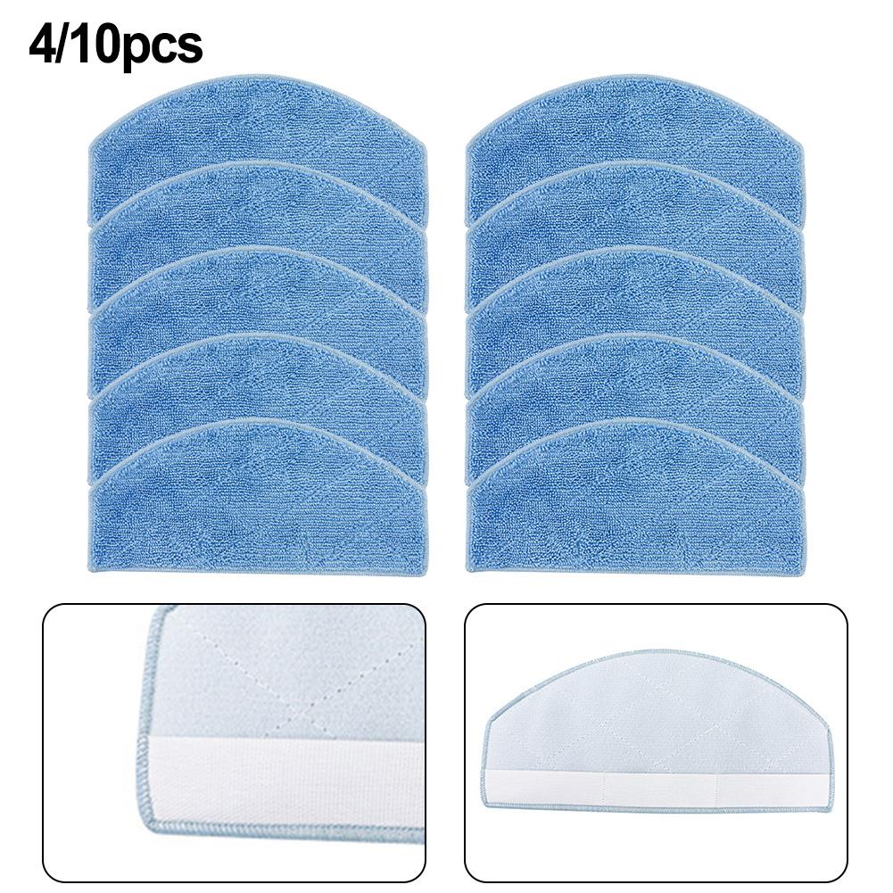 Convenient Replacement Mop Cloths for Laresar Mars 01 and For Lubluelu SL68 Robots Available In Packs of 4 or 10