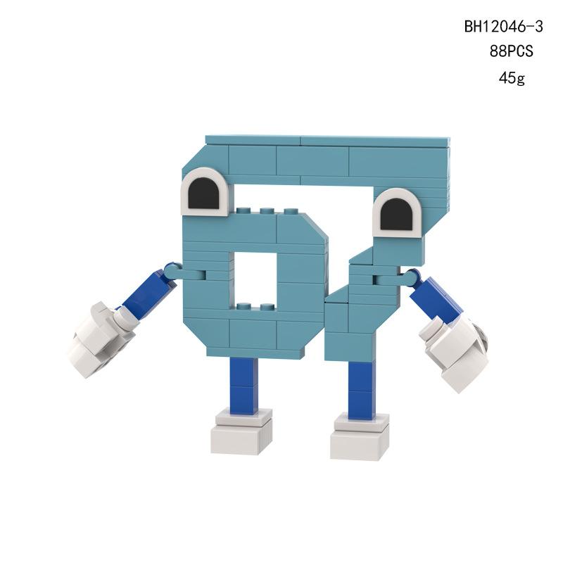 Steal A Brainrot Blocchi da Costruzione Cartone Animato Sammy Jandel Blocchi Giocattolo 67 Blocchi da Costruzione per Bambini Regalo di Compleanno Giocattolo da Costruzione