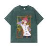 275 GSM Washed T-shirts 100% Cotton Seven Deadly Sins V11 Gowther Print Unisex Heavy Cotton T Shirt