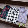 Men's Spring Brushed Plaid Flannel Shirt - Casual Style