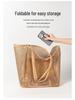 Large Foldable Mesh Beach Shoulder Bag for Outdoor Summer Travel