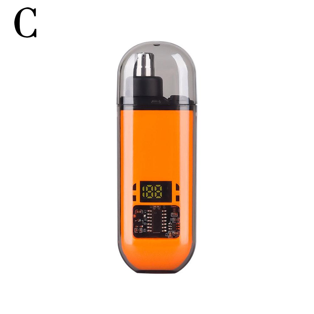 

Портативный триммер для волос в носу с зарядкой от USB, новый высококачественный электрический мужской мини-триммер для волос в носу для мужчин и женщин