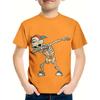 Abbigliamento per Bambini T-shirt da Ragazzo Manica Corta Stampa Teschio 3D Abbigliamento Estivo per Bambini Streetwear Creativo alla Moda Girocollo Abbigliamento per Ragazze