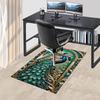 1PC peacock, floral Extra Large Non Slip Floor carpet, Office, family, Studio   Large Area Rug Indoor Rugs, Bold Statement Piece