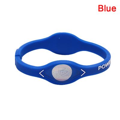 Bracciale per la salute energetica dell'equilibrio di potenza per braccialetti sportivi Regalo con cinturino in silicone ionico