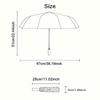 Vintageguitar Pattern Pattern New Style Umbrella, 1 Piece Automatic Folding Umbrella, Portable Travel Umbrella, Outdoor Umbrella, Birthday Gift