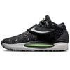 Nike KD 14 Black Volt KD 14 Mid top Performance Basketball Shoes Men's Black Green International Version CW3935-005