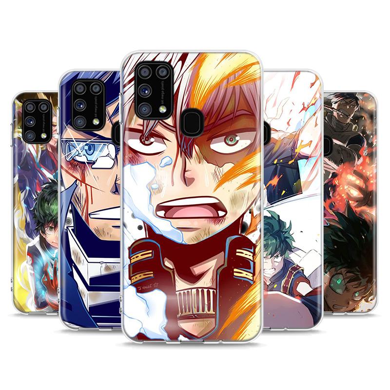 

Чехол для телефона Anime My Hero Academia для Samsung Galaxy Note 20 10 9 8 Plus Ultra Lite M21 M31 M31S M10S M20 M21 M32 M12 Note 20 5G