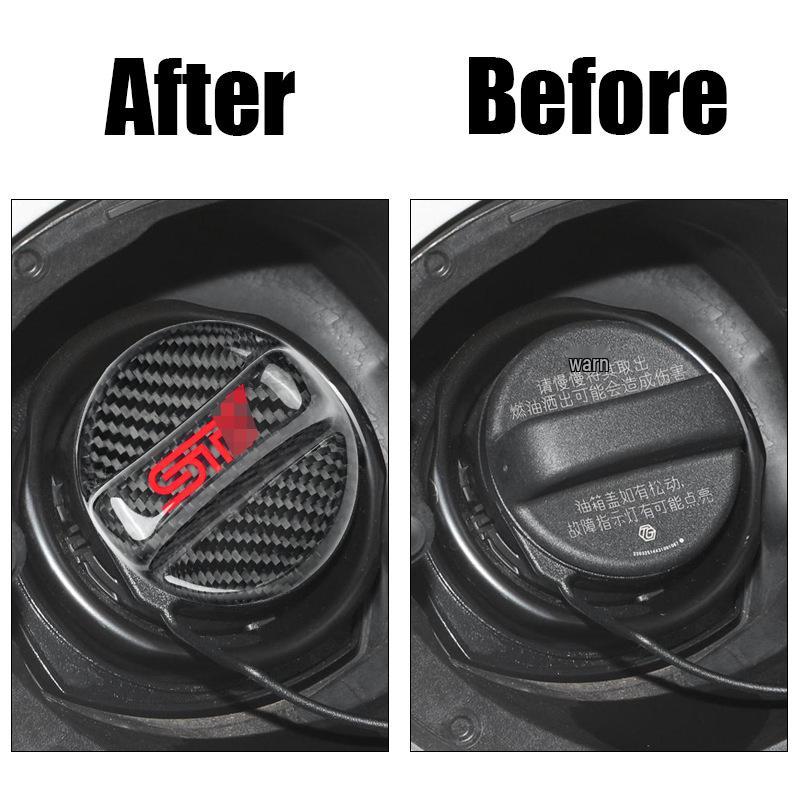 Universal Carbon Fiber Fuel Tank Cap for BMW, Honda, Toyota