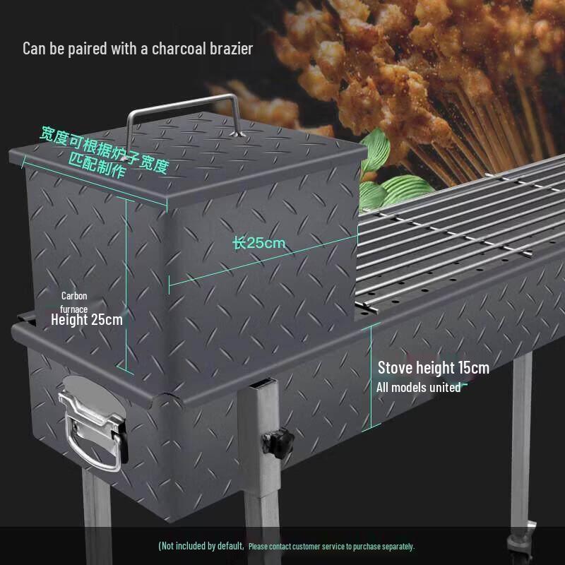 Commercial Charcoal BBQ Grill