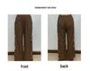 2025 European and American Women's Leopard Print Lace-Up Wide-Leg Casual Pants for Autumn.