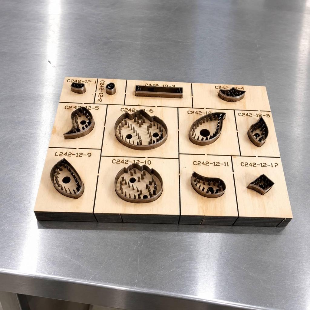 Craft Die Repeatable for Floral Embellishment Work