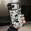 Cute S-Snoopys Dog Line Phone Case for Samsung Galaxy A57 A56 A55 A54 A53 A52 A37 A36 A16 A06 4G 5G Anti-drop Transparent Cover