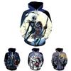 Nightmare Before Christmas Hoodie Pullover Sweatshirt Featuring Jack And Sally Design