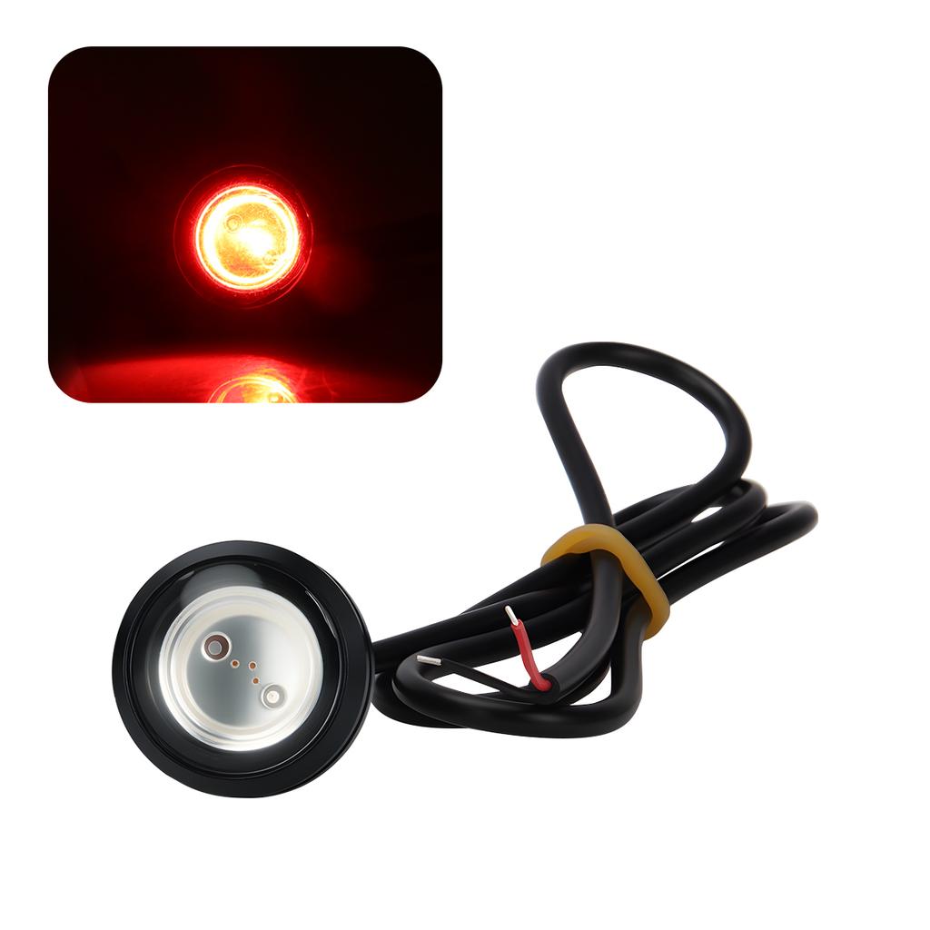 2PCS Motorcycle LED Eagle Eye Spotlight Lamp 10-32V Fog Lamp High Power 3W Headlight Driving Light for Car Motor Accessories