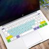 Painted Silicone Keyboard Film for Xiaomi Air 12.5 / Redmi Book 13-inch / Redmi 14 Gen 2