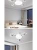 Integrated LED Ceiling Fan Light with E27 Screw for Restaurants and Homes