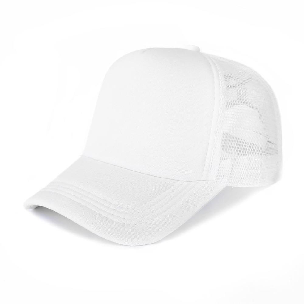 Breathable Baseball Cap Spong Mesh Peaked Cap Fashion Sunscreen Hat  Summer
