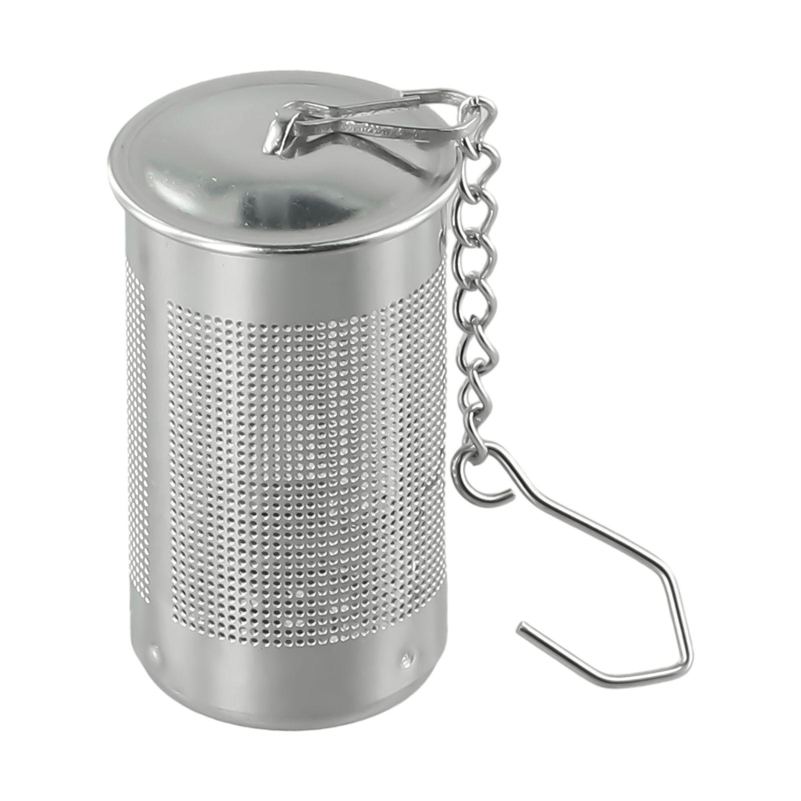 

Stainless Steel Mesh Strainer Filter for Tea and Spices with Chain Hook S