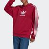 Adidas Originals Trefoil Logo Embroidered Casual Hoodie Long Sleeve Women Tops II6091