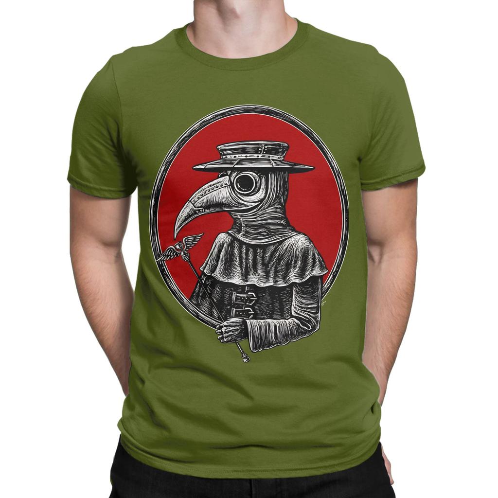 Plague Doctor Classic Funny 100 Cotton Tshirt Depeche Band Mode Tees Tops For Unisex
