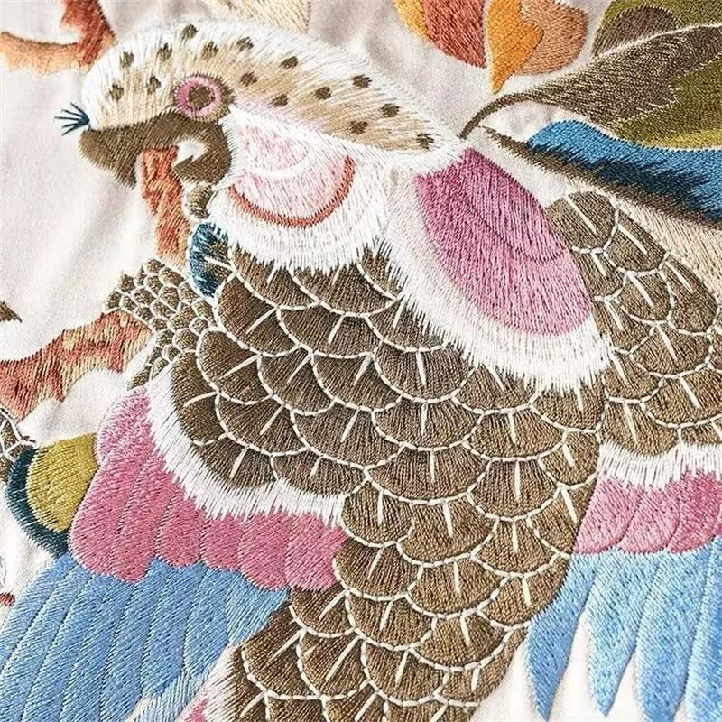 Dámská vesta Dámské bundy Vyšívaná čínská žena Jedinečná Super krásná Lehký styl Vrstvený kabát