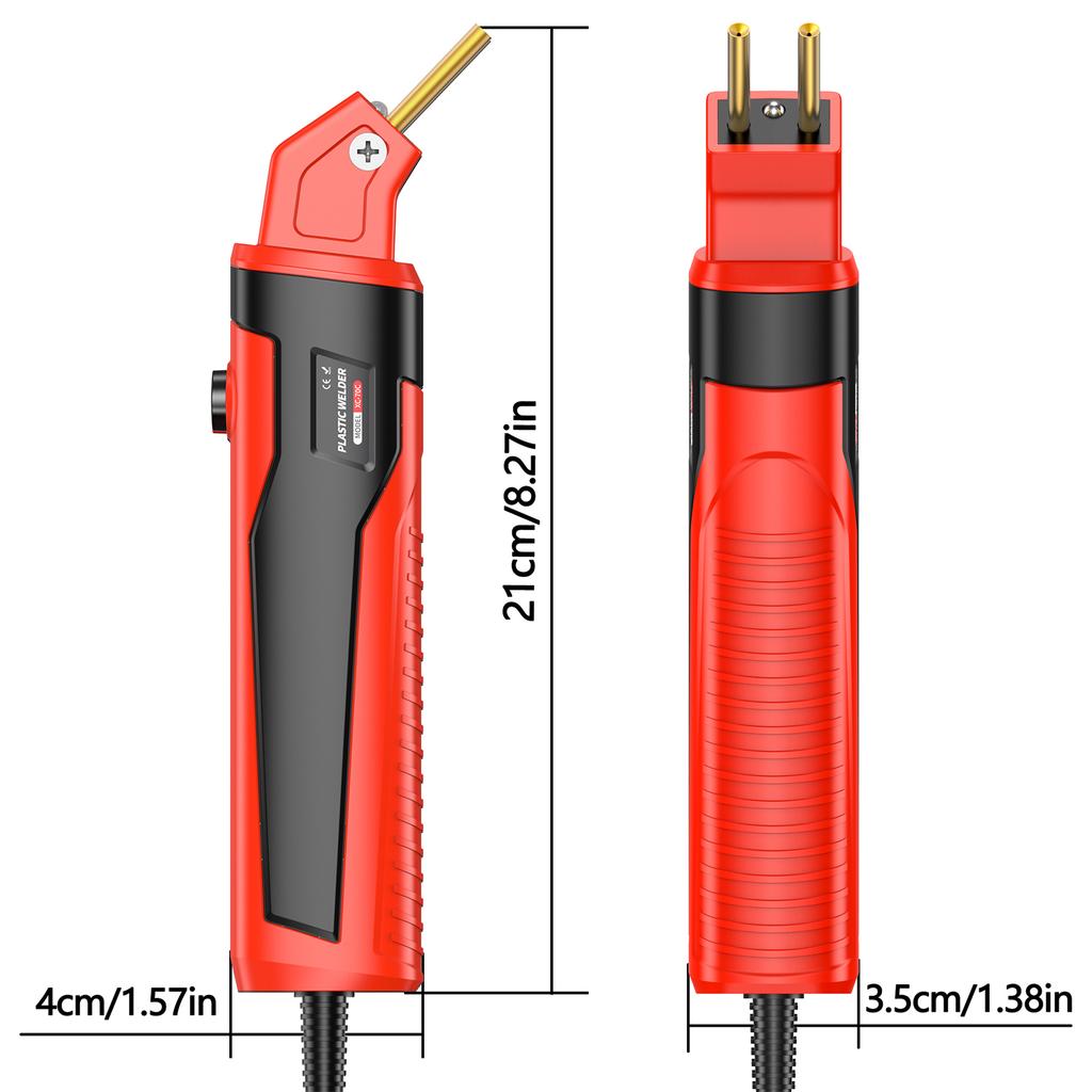 Plastic Welding Kit 5 In 1 Welder with Heat Cutting Shaping Tools for Home Automotive Bumper Repairing