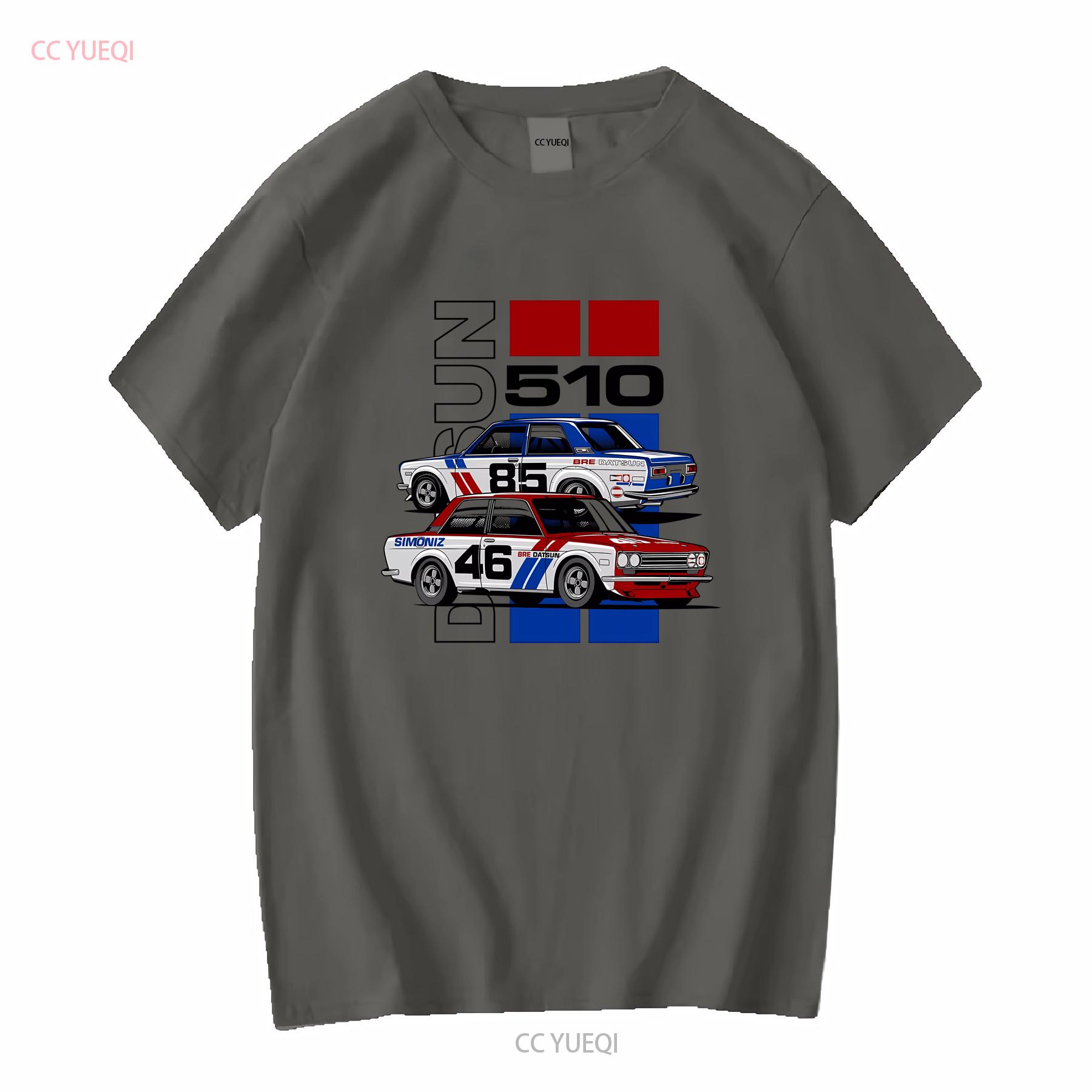 

For Datsun 510 fans T Shirt gifT vintage Washed graphic homme Casual designer clothes Stretched Soft Stylish Slightly 4XL