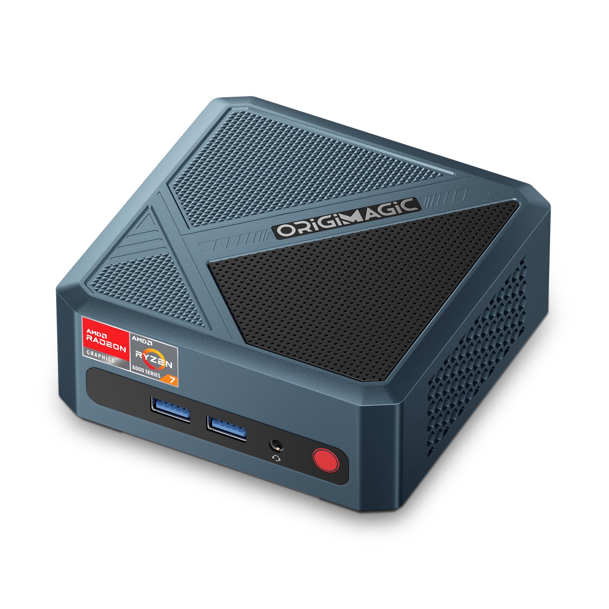 

ORIGIMAGIC N2Pro Ігровий Міні ПК AMD Ryzen 7 6800H до 16 МБ L3 32 ГБ DDR5 512 ГБ NVMe Дисплей USB4 HDMI 11 Pro ПК, (до 4,7 ГГц, кеш), 4800MHz, M.2 SSD,