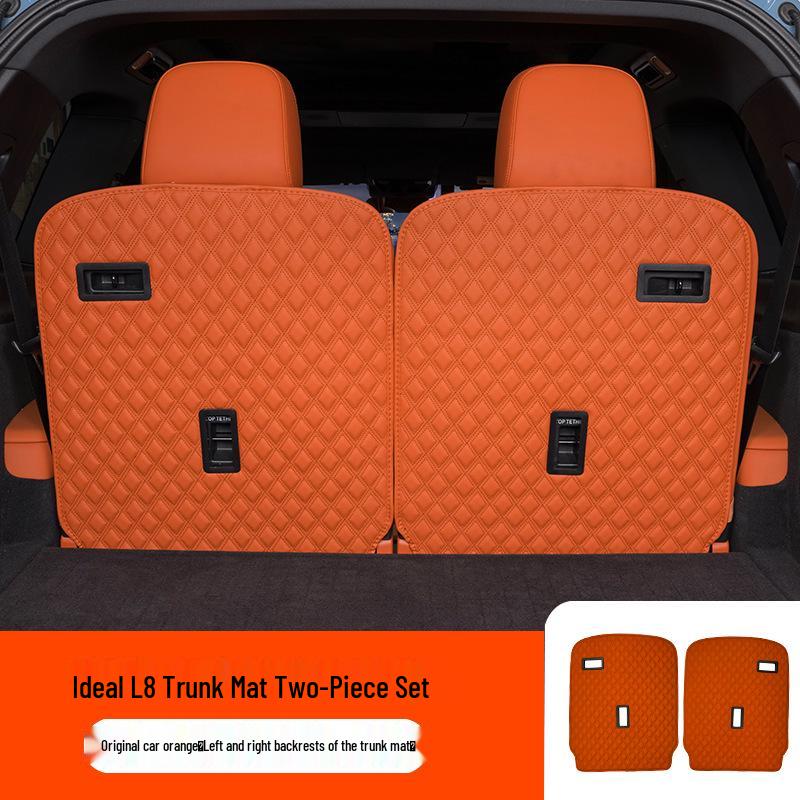 Ideal L8 Trunk Mat: Full Coverage Tail Box Liner for Car Interior Modification